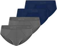 sloggi Heren slip / onderbroek 4 pack SLG Base marine / shiver XL