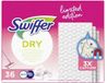 Swiffer Dry Parfumées Lingettes de sol Édition Limitée Rose Recharge, 36 Lingettes