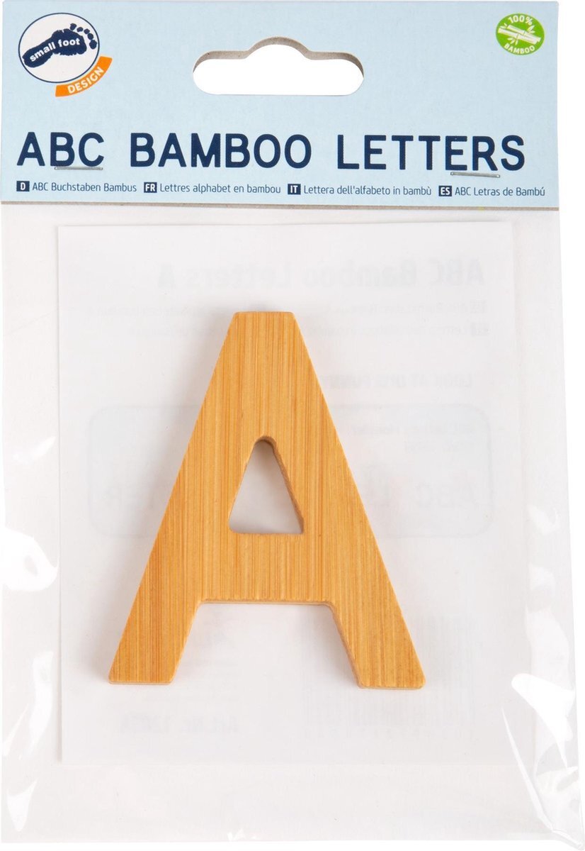 Small foot company Small foot design - Bamboe letter A