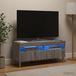 Prolenta Maison Exclusive TV-meubel met LED-verlichting, model ARNHEM, 100 x 35 x 43 cm, kleur Sonoma-grijs