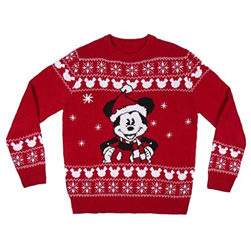 Cerda MICKEY - Winter Fun - Pull de Noël (XS)