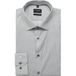 OLYMP No. Six Super Slim Overhemd beige, Imprimé