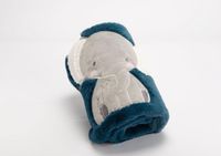 Amadeus Lilian Plaid Turquoise Blauw Unicorn 100 x 75 cm