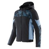 Dainese Ignite 2 Dames Zwart Blauw Mirage Textiele Motorjas - Maat 44