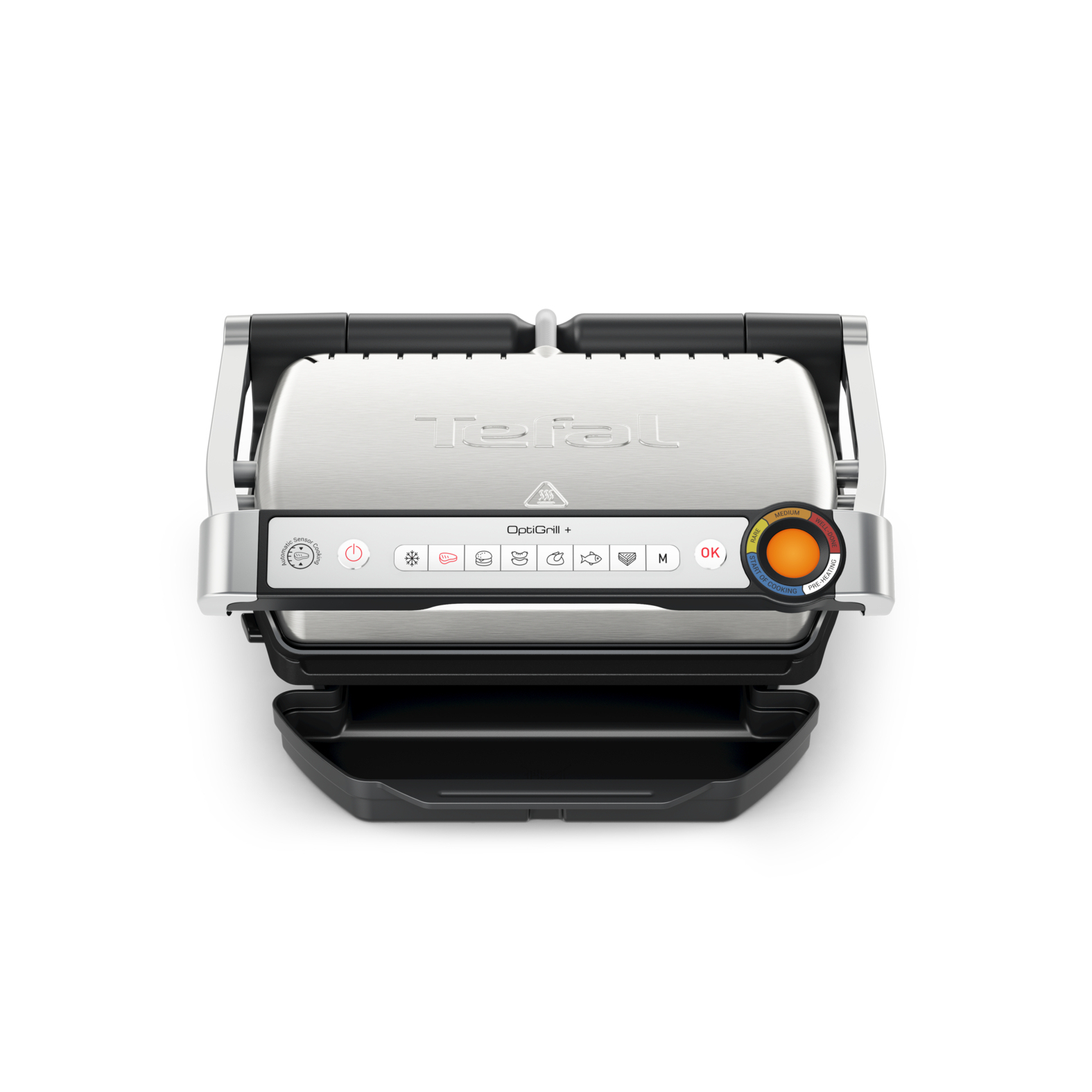 Tefal OptiGrill+ GC717D - Intelligente Contactgrill - RVS