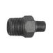 Riegler Dubbele schroefdraad 245, rood, R 1 1/4 a, R 3/4 a, gietijzer zwart, bedrijfstemperatuur -20 °C tot 300 °C, ISO 7-1