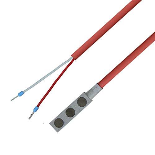 iOVEO PT1000 magneet-oppervlaktesensor/magneetsensor met siliconenkabel tot 200 °C, 5 Meter, 1