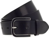 Vanzetti Leren Riem 35mm Leather Belt W110 Black Zwart