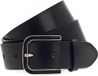 Vanzetti Leren Riem 35mm Leather Belt W110 Black Zwart