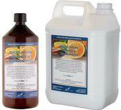 Claudius Cosmetics B.V. Bodylotion Sweet Orange & Cedarwood 1 Liter - hervulbaar + Jerrycan 5 liter navulling