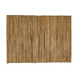 SARO LIFESTYLE Glinsterende geweven Nubby Placemats (Set van 4), Goud, 14 "x20"