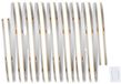 Paulmann 71047 MaxLED 500 LED Strip Full-Line COB enkele strip 2,5m 15W 1250lm 480LEDs/m 2700K dimbaar zilver kunststof