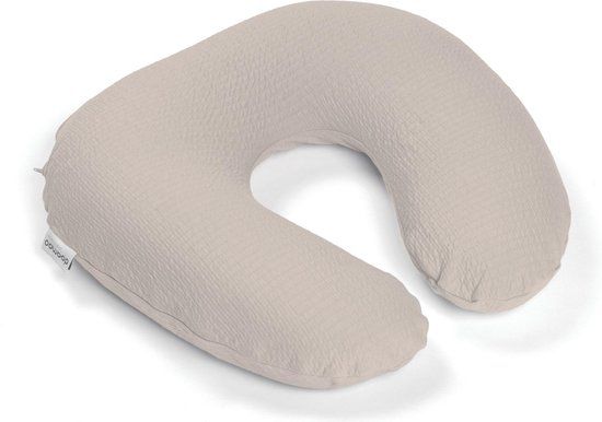 Doomoo Softy - Klein Voedingskussen - Biologisch Katoen - Tetra Jersey Sand - 150cm