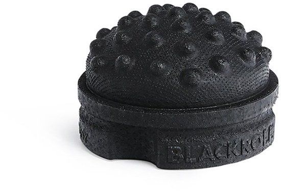 BLACKROLL® TWISTER – Compacte fascia- & triggerpoint-massagebal – Met noppenstructuur – Voor diepe spiermassage & ontspanning – Zwart