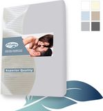 24-bedding Dubbel Jersey Topper Hoeslaken - 140x200cm - Zilver Grijs - 100% Katoen