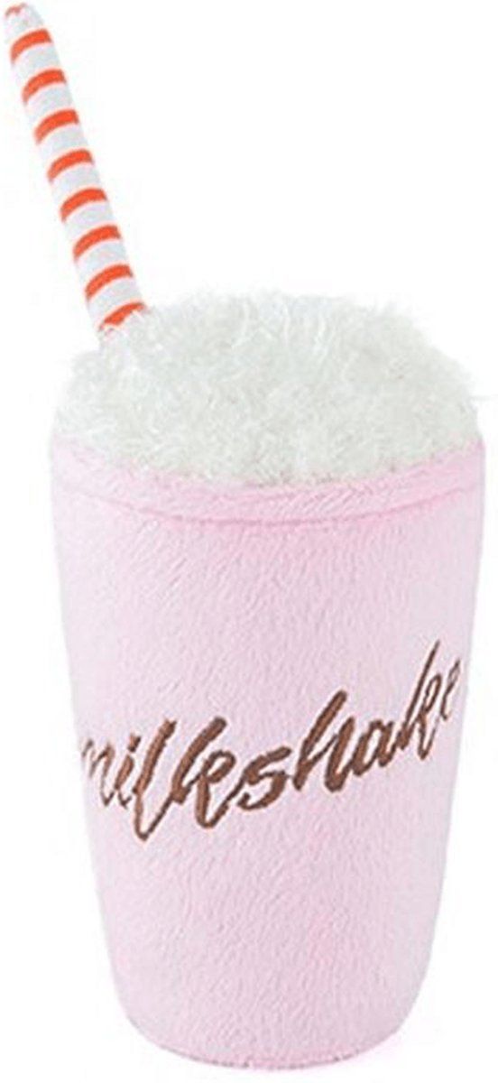 PLAY Pluche Milkshake Met Geluidje 8CM X 8CM X 20CM
