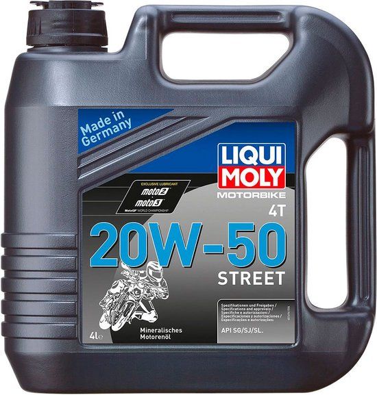 Liqui Moly Motorbike 4T 20W-50 Street 4L