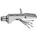 UNI Audio-Technica AT-HS1 universele headshell met 1/2-bevestiging (zilver)
