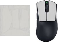 kwmobile gaming muis grip tape geschikt voor Razer DeathAdder V3 Pro muis - Antislip muistape grip - Muis grip tape in wit