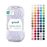 Grundle Gründl Cotton Quick Uni -50g- Grijs