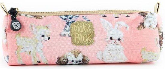 Pick & Pack Pick & Pack Cute Animals Etui - Coral