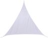 Hespéride Schaduwdoek/zonnescherm Curacao driehoek wit waterafstotend polyester - 2 x 2 x 2 meter - Terras/tuin zonwering