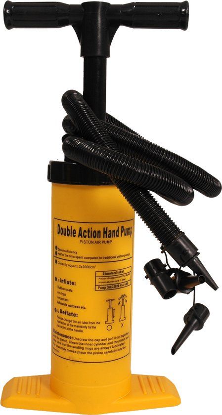 Bodybow Handpomp voor grote gymballen - Ecru - 1 jaar garantie