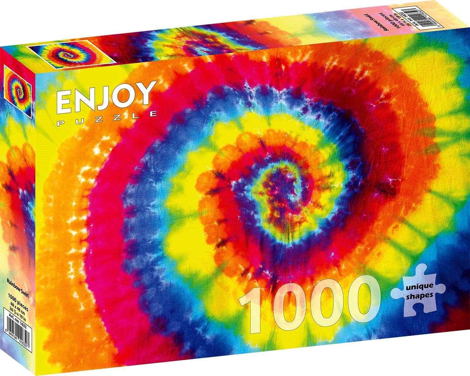 Enjoy Puzzle Rainbow Swirl Puzzle (1000 pieces)