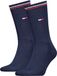 Tommy Hilfiger unisex tommy jeans 2P sokken iconic blauw