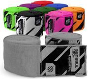 Sanabul Sports Sanabul Elastic Professional Bandages - 4.5 m - Zilver