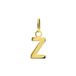 Lucardi Dames 14 karaat gouden letter hanger alfabet - Hanger - 14 Karaat Goud - Goud