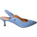 Pollini sa11035C9ever701 Celeste en cuir verni pour femmes