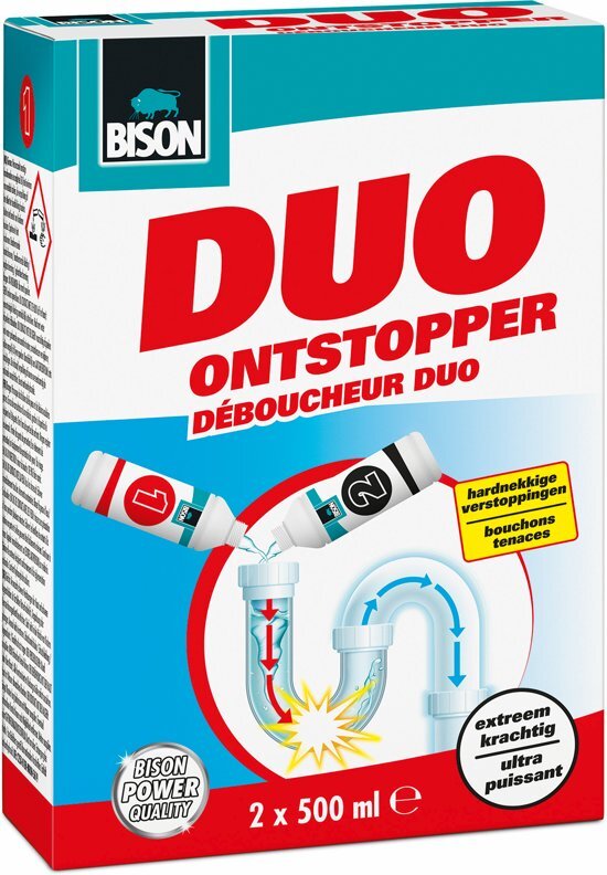 Bison DUO Ontstopper - 2 x 500ml