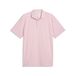 PUMA x ARNOLD PALMER polo met textuur voor Heren, Roze, Maat L