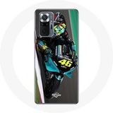 Maniacase Etui voor Xiaomi Redmi Note 10 Pro Valentino Rossi Motor Speed Rider