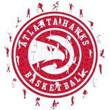 Iconic Puzzles NBA AtlantaHawks-M Houten puzzel, meerkleurig, M, 270 stuks