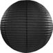 Merkloos Luxe bol lampion zwart 50 cm