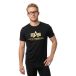 ALPHA INDUSTRIES T-shirt basique pour homme, carbon, 1 pièce