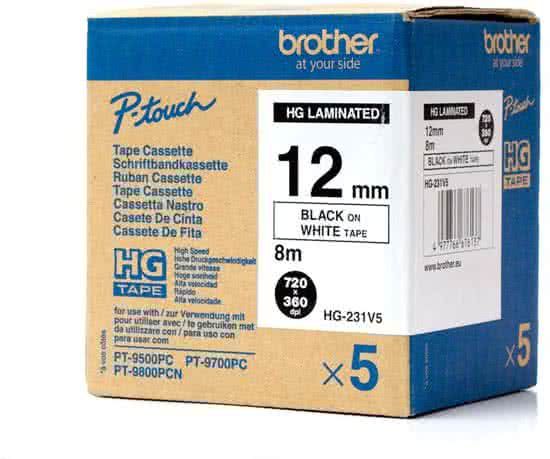Brother HG231V5 printeretiket