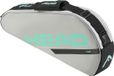 Racket Head Tour Rackettas S Tennistas - 3 Rackets, Unisex, Polyester, Ceramic/Teal, 76x34x10 cm, 30L
