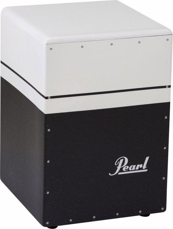 Pearl Brush Beat Cajon PCJ-633BT - Zwart/Wit