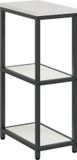 vidaXL Keukenplankeenheid HATTEM Wit Staal 50 x 92 cm
