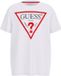Guess Kinder-T-shirt Core Wit Biologisch Katoen Ronde Hals Korte Mouw Logo Regular Fit 8 jaar