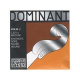 Thomastik-Infeld Dominant vioolsnaar D 1/16 – losse snaar (132 1/16), synthetische kern, zilver omwonden, middelzware spanning