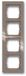 Busch-Jaeger 1754-0-4449 Grijs 4-voudig frame Schroefloos 1 stuk(s)