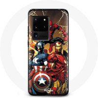 Maniacase Hoesje voor Samsung Galaxy S20 Ultra Avengers invaders oude soldaten