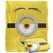 MINIONS Deken, 152 x 127 cm, Stuart Face Silky Touch, superzachte plaid