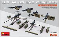 Miniart U.S. Machine Gun Set (Min37047)