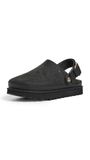 UGG Goldenstar Villa Leren Klompen Zwart Dames Maat 36