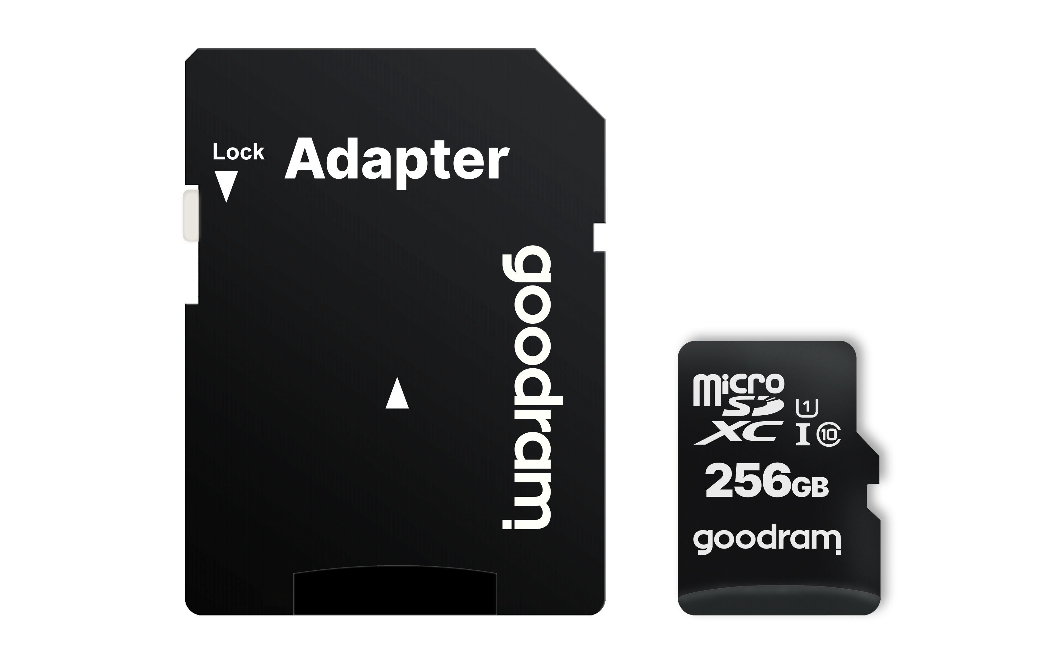 Goodram M1AA 256GB MicroSDXC - Class 10 - 100MB/s - incl. SD adapter